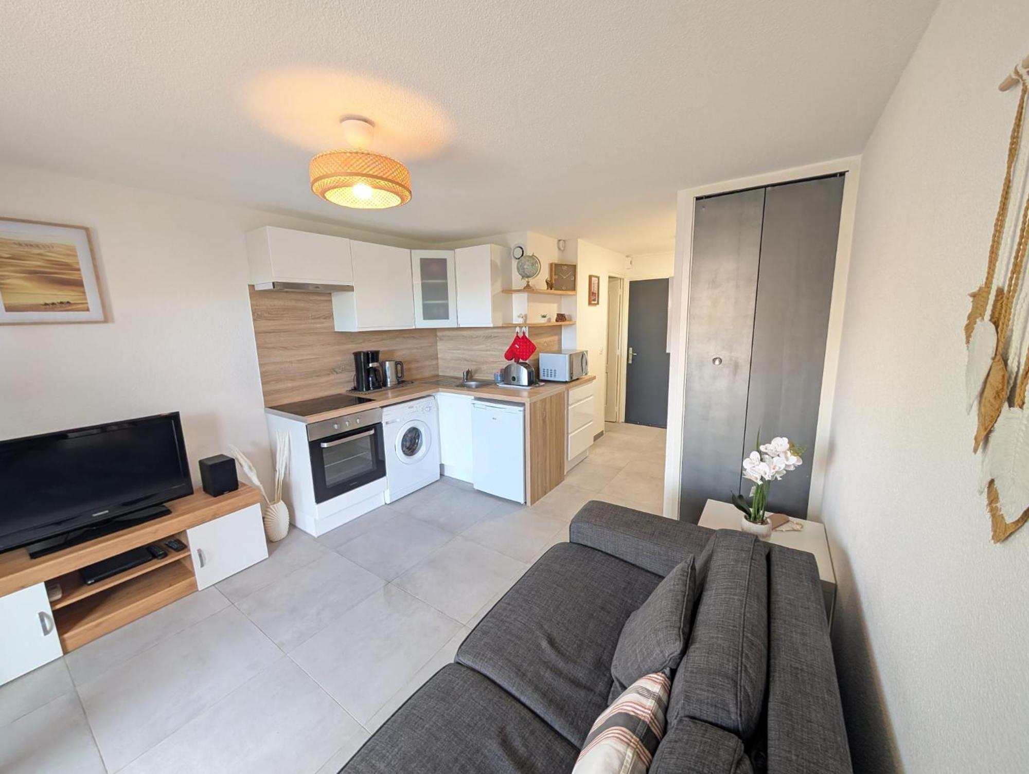 Studio Cabine 4 Personnes Cap D'Adge Agde Exterior photo