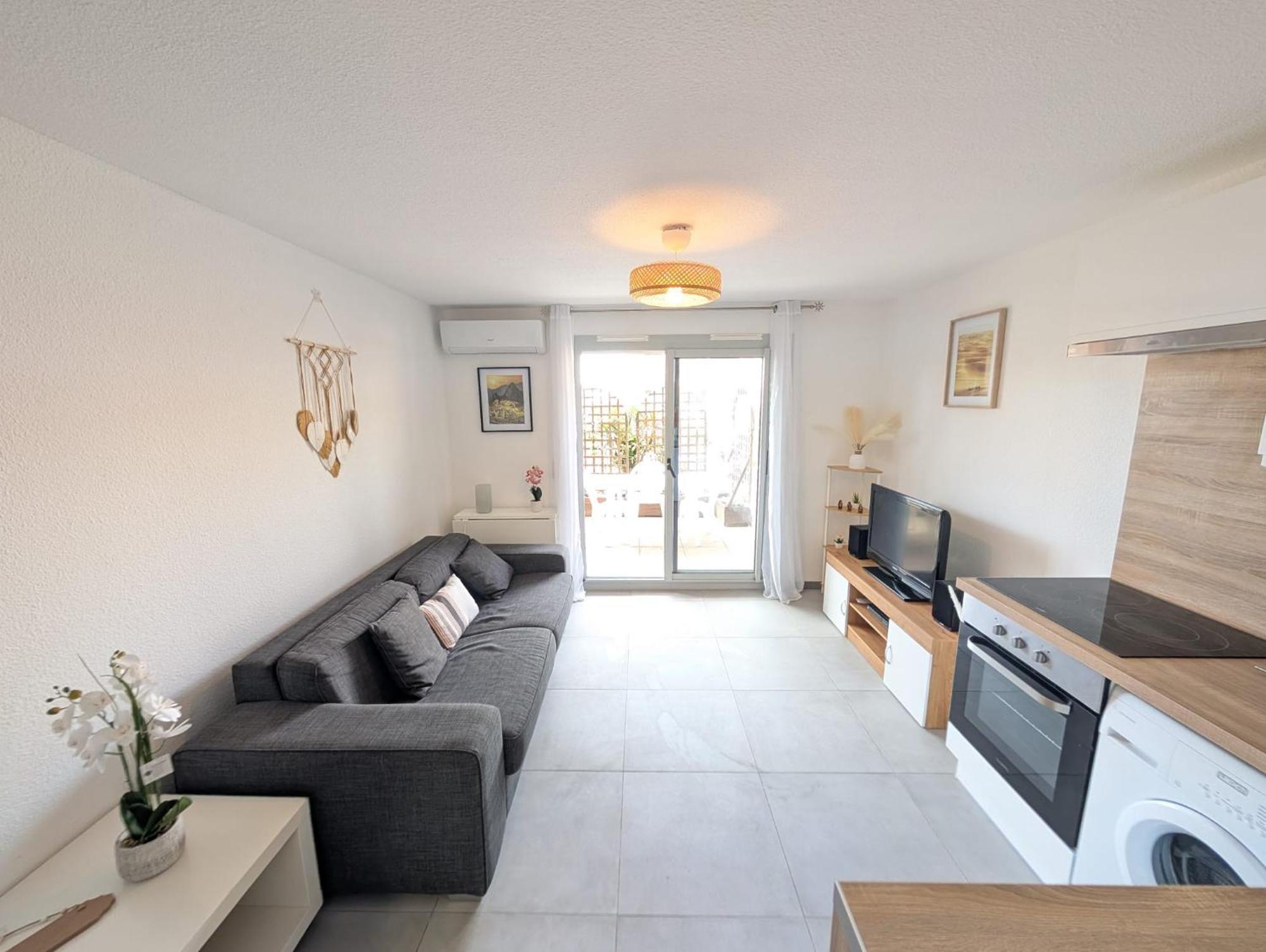 Studio Cabine 4 Personnes Cap D'Adge Agde Exterior photo